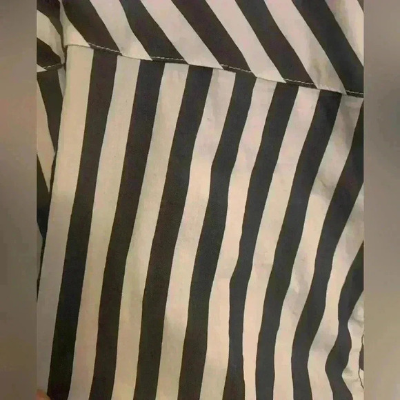 NWT See Rose Go Signature Tunic Shirt Grey & White striped, Womens Plus Size 4x - Picture 10 of 12